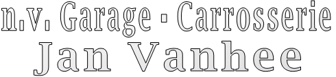 n.v. Garage - Carrosserie Jan Vanhee